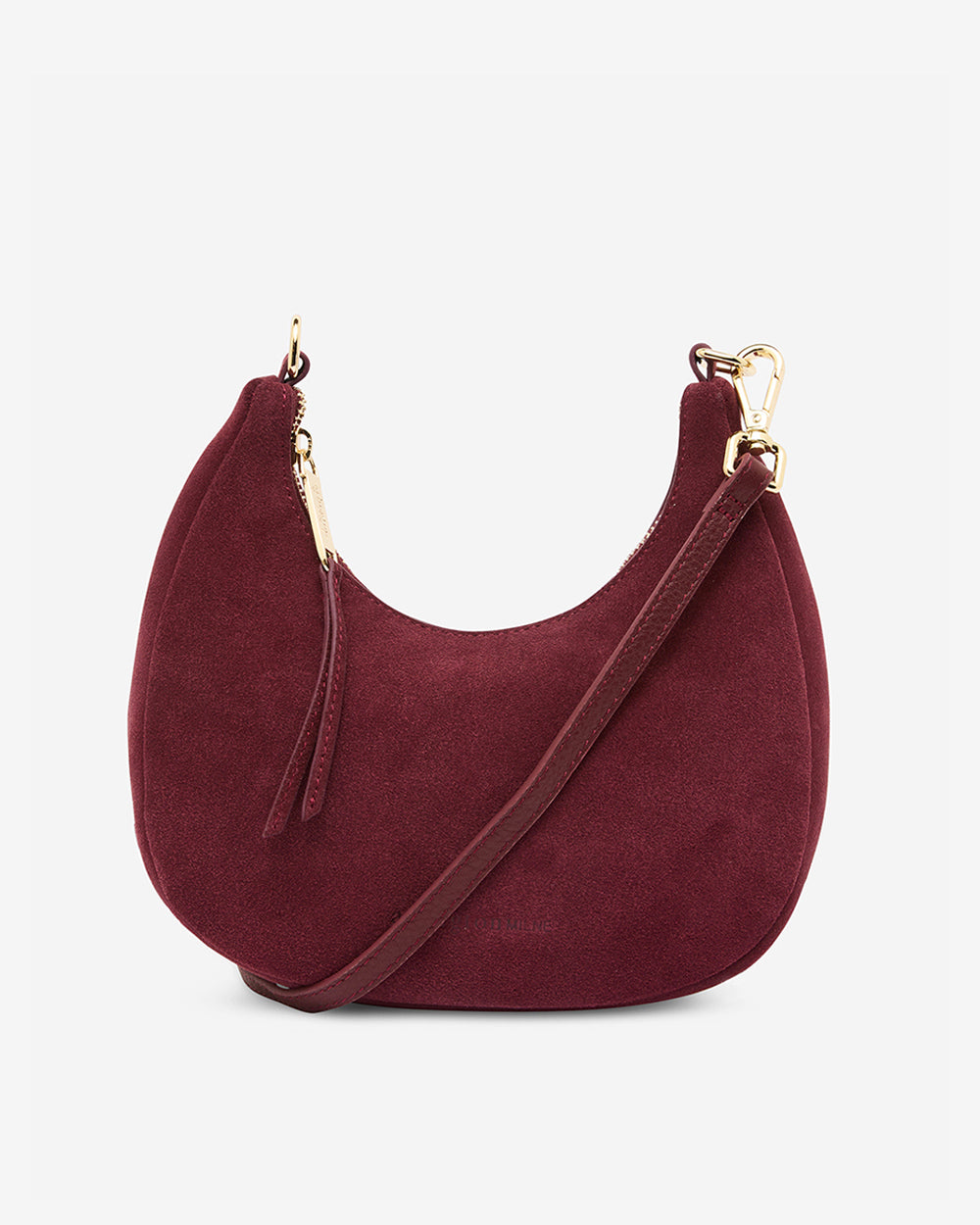 Estella Bag - Burgundy Suede