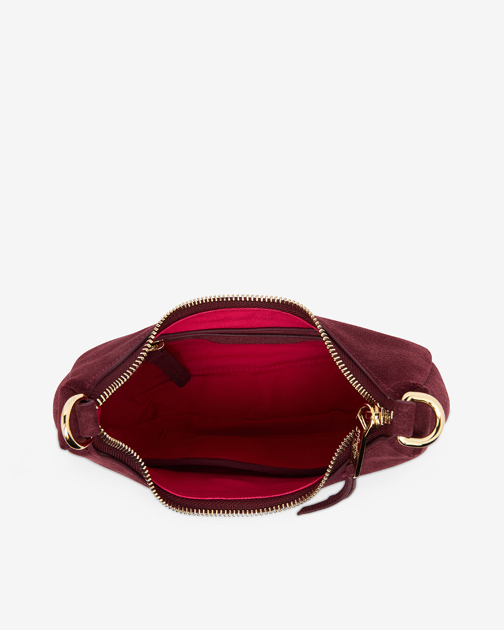 Estella Bag - Burgundy Suede