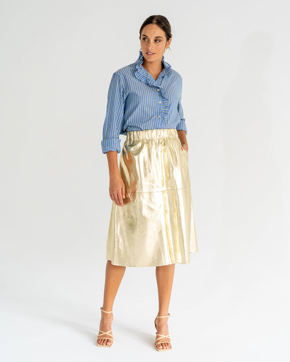 Lexi Skirt - Gold