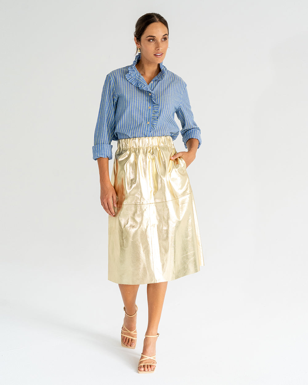 Lexi Skirt - Gold