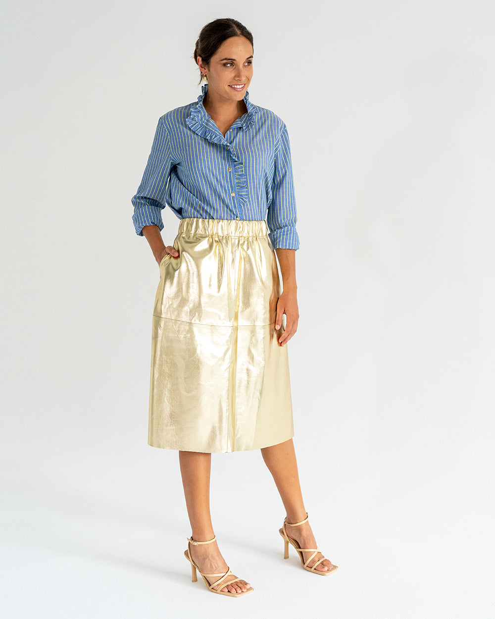 Lexi Skirt - Gold