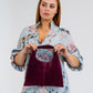 Emery Tote - Burgundy Suede