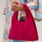 Emery Tote - Pink Suede