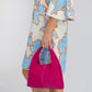 Emery Tote - Pink Suede