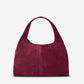 Emery Tote - Burgundy Suede