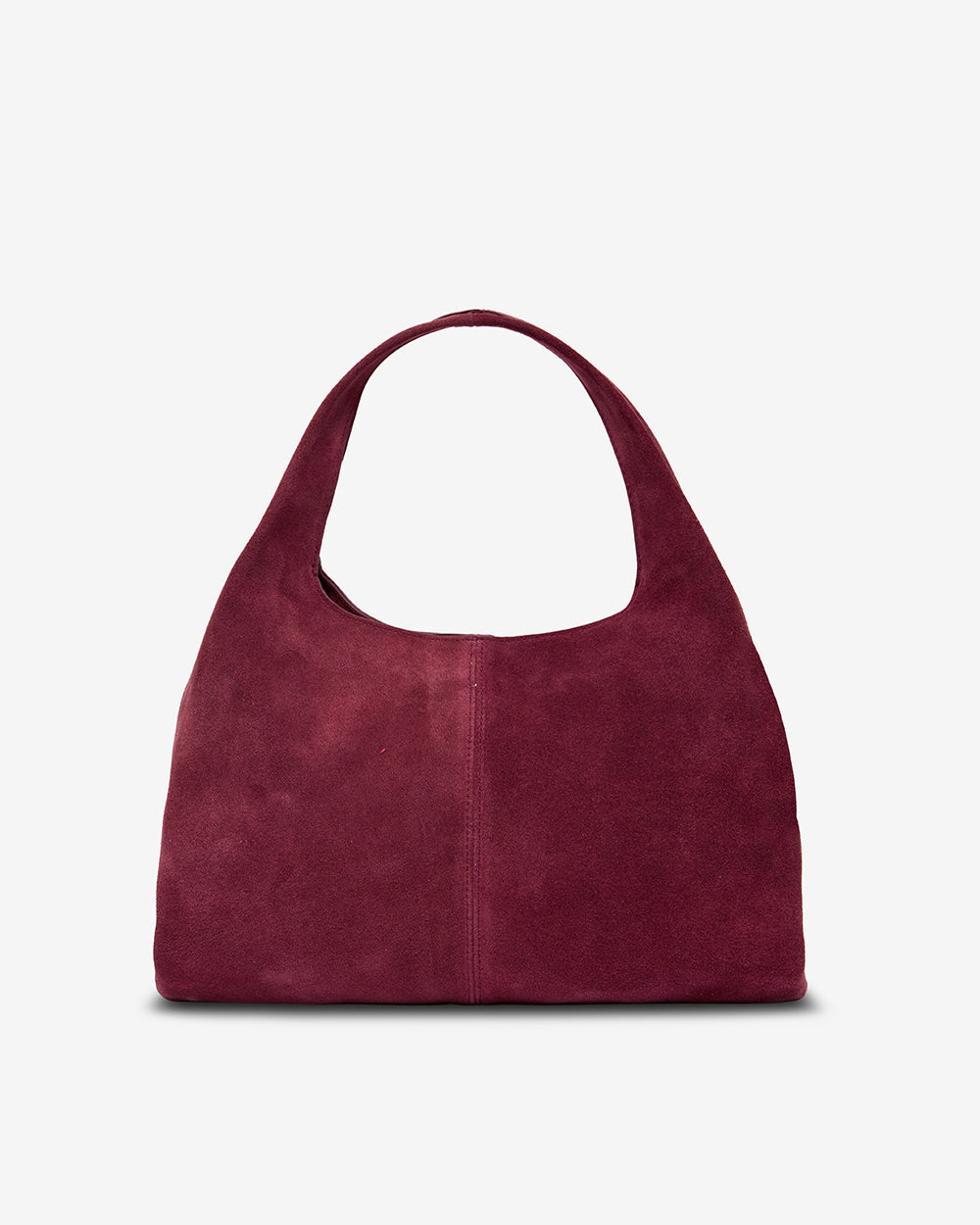 Emery Tote - Burgundy Suede