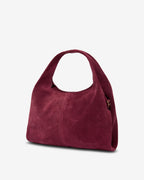 Emery Tote - Burgundy Suede - Arlington Milne