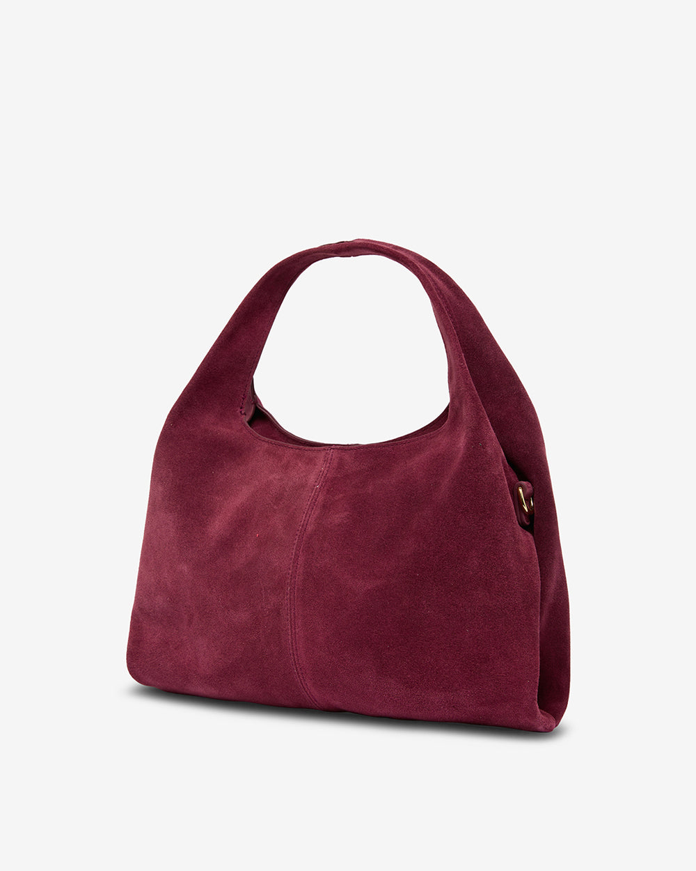Emery Tote - Burgundy Suede