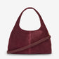 Emery Tote - Burgundy Suede