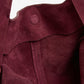 Emery Tote - Burgundy Suede