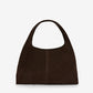 Emery Tote - Chocolate Suede