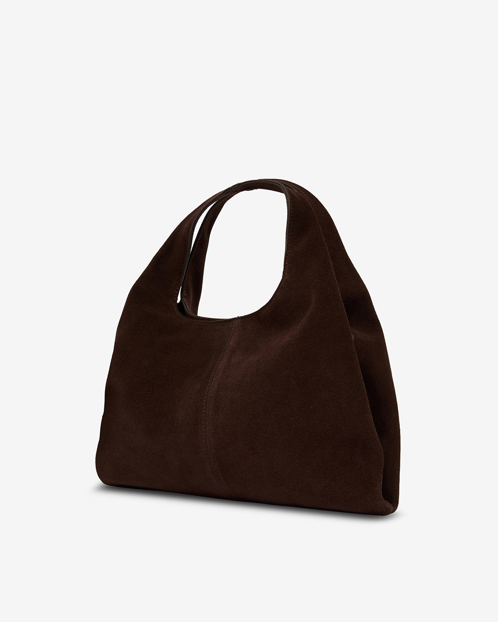 Emery Tote - Chocolate Suede