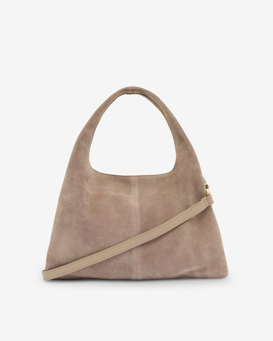 Emery Tote - Fawn Suede
