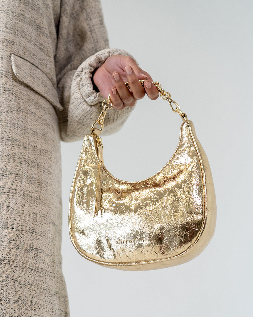 Estella Bag - Gold Crinkle