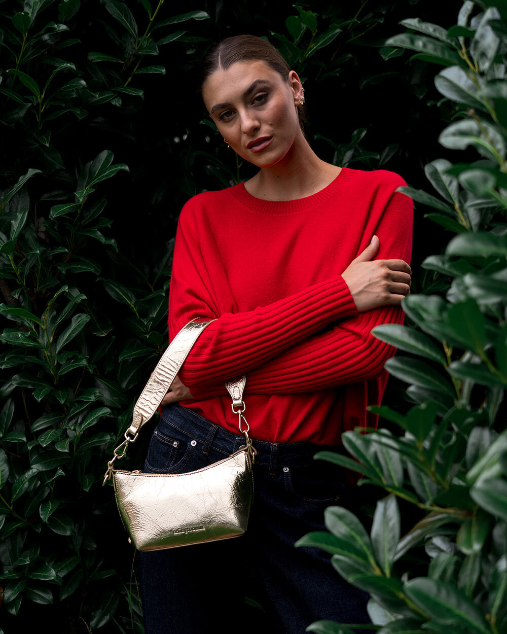 Freya Bag - Gold Crinkle