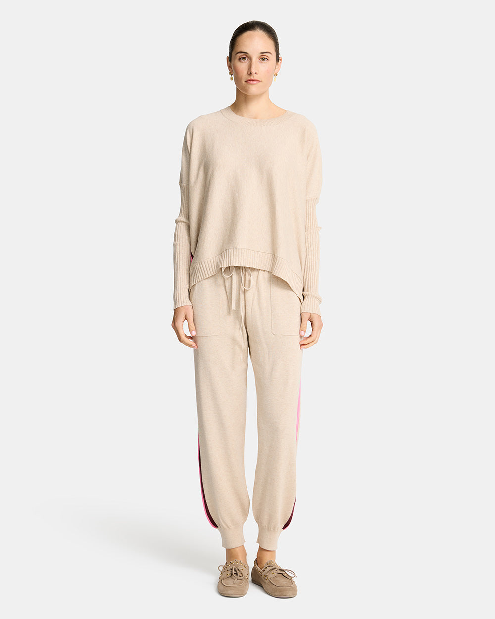 Track Pant - Sandstone