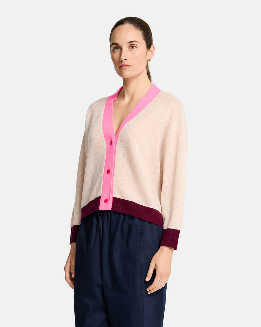Hallie Cardigan - Blush