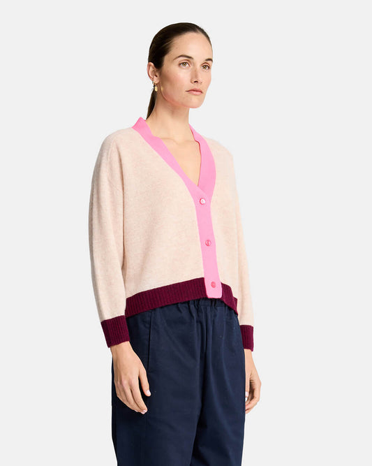 Hallie Cardigan - Blush
