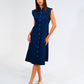 Iris Dress - Navy