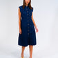 Iris Dress - Navy
