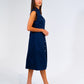 Iris Dress - Navy