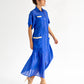 Isabel Maxi Shirt Dress - Cobalt