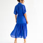 Isabel Maxi Shirt Dress - Cobalt