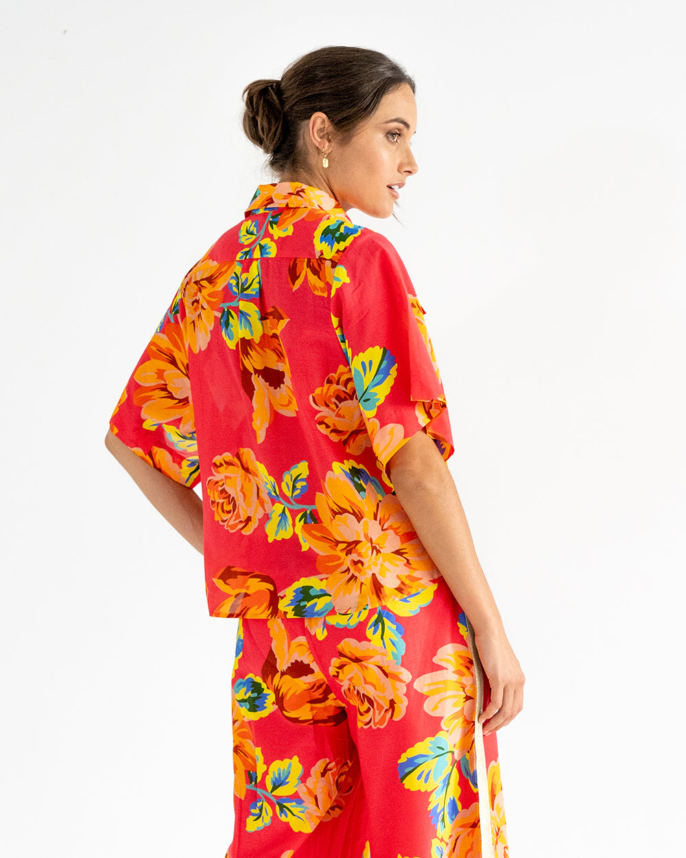 Isabel Shirt - Sunset Floral