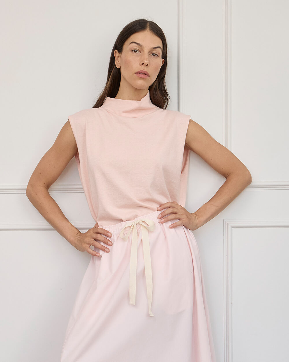 JL Maxi Skirt - Baby Pink