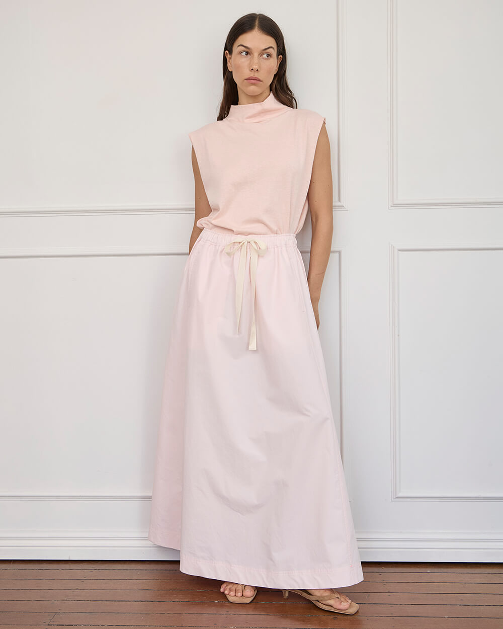 JL Maxi Skirt - Baby Pink