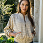 Frankie Bomber Jacket - Metallic Tweed