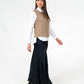 Josephine Bias Skirt - Black