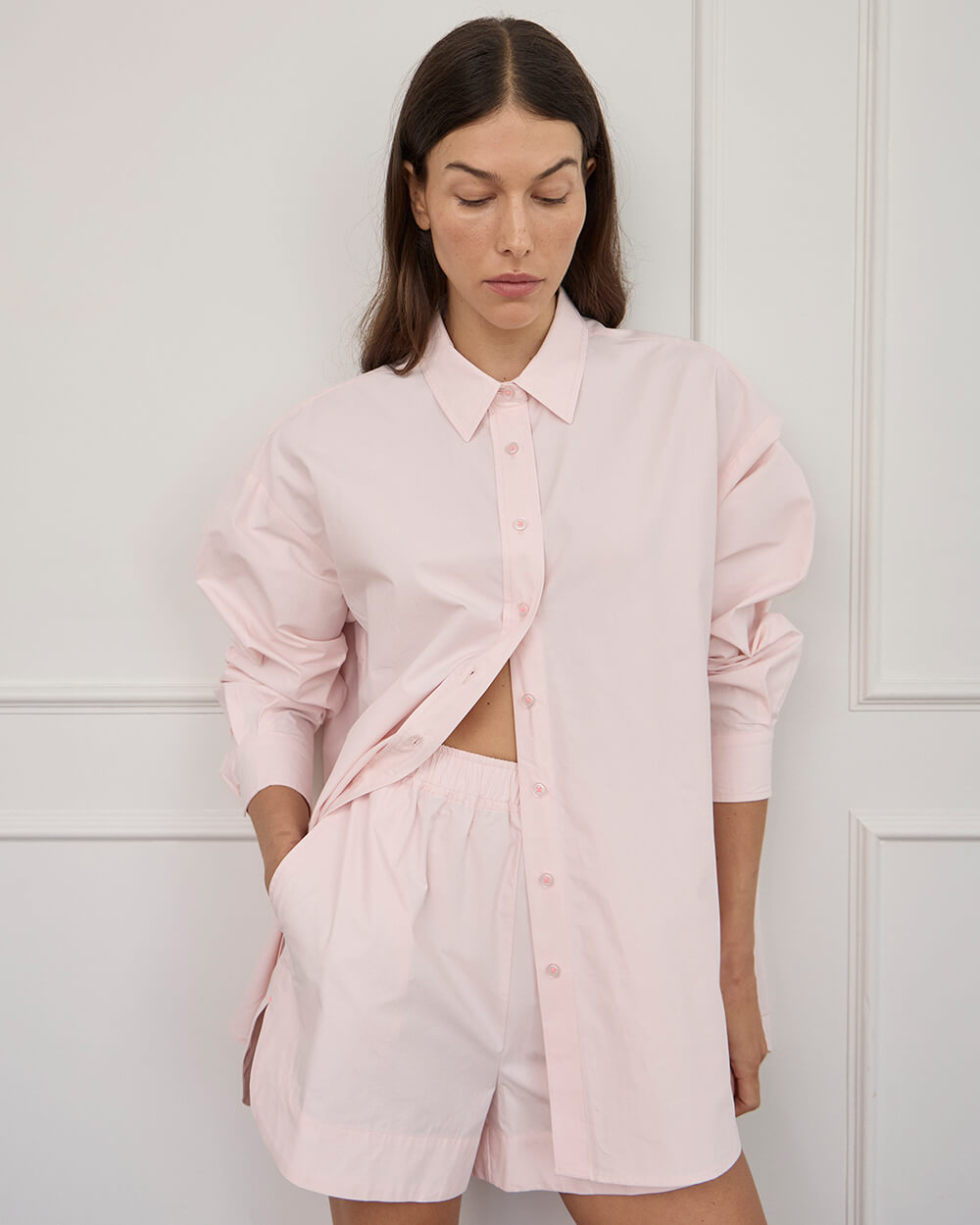 Key West Shirt - Baby Pink