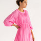 Laurent Dress - Orchid Pink