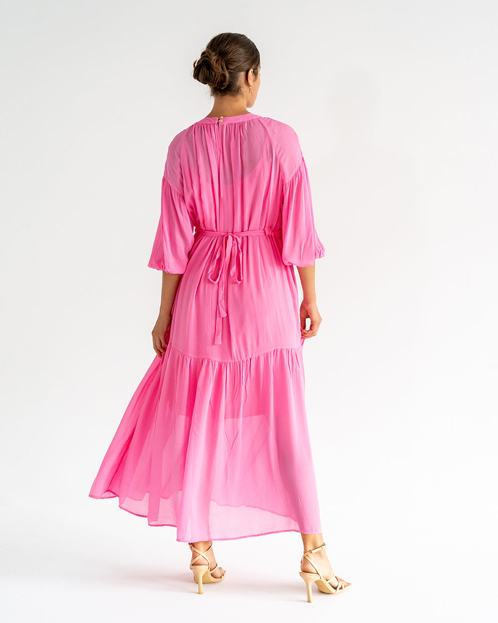 Laurent Dress - Orchid Pink