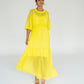 Laurent Dress - Sunglow Yellow