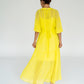 Laurent Dress - Sunglow Yellow