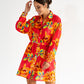 Leonie Shirt Dress - Sunset Floral