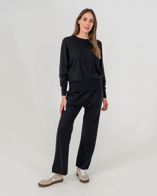 Kelsey Lounge Pant - Black