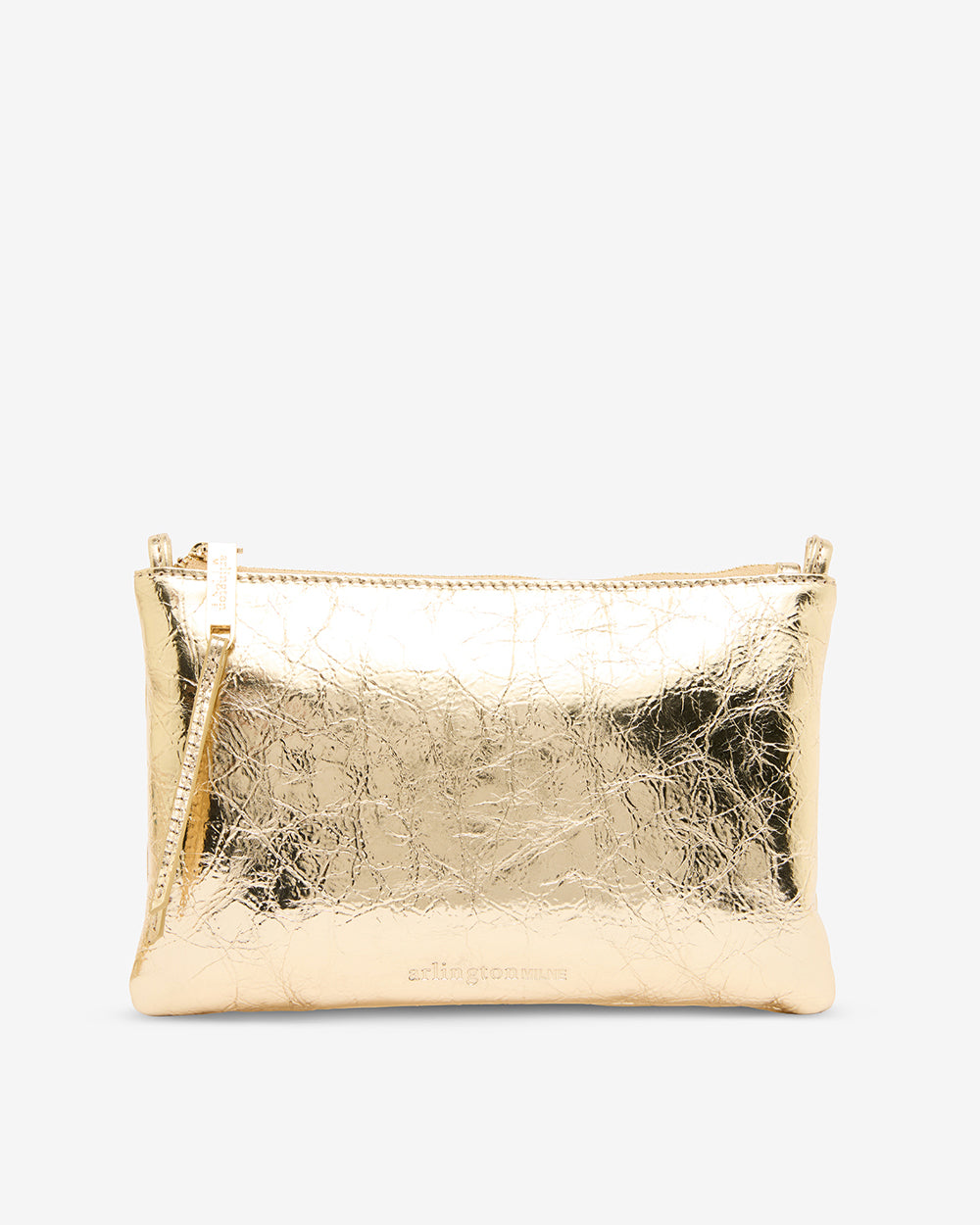 Molly Crossbody - Gold Crinkle - Arlington Milne