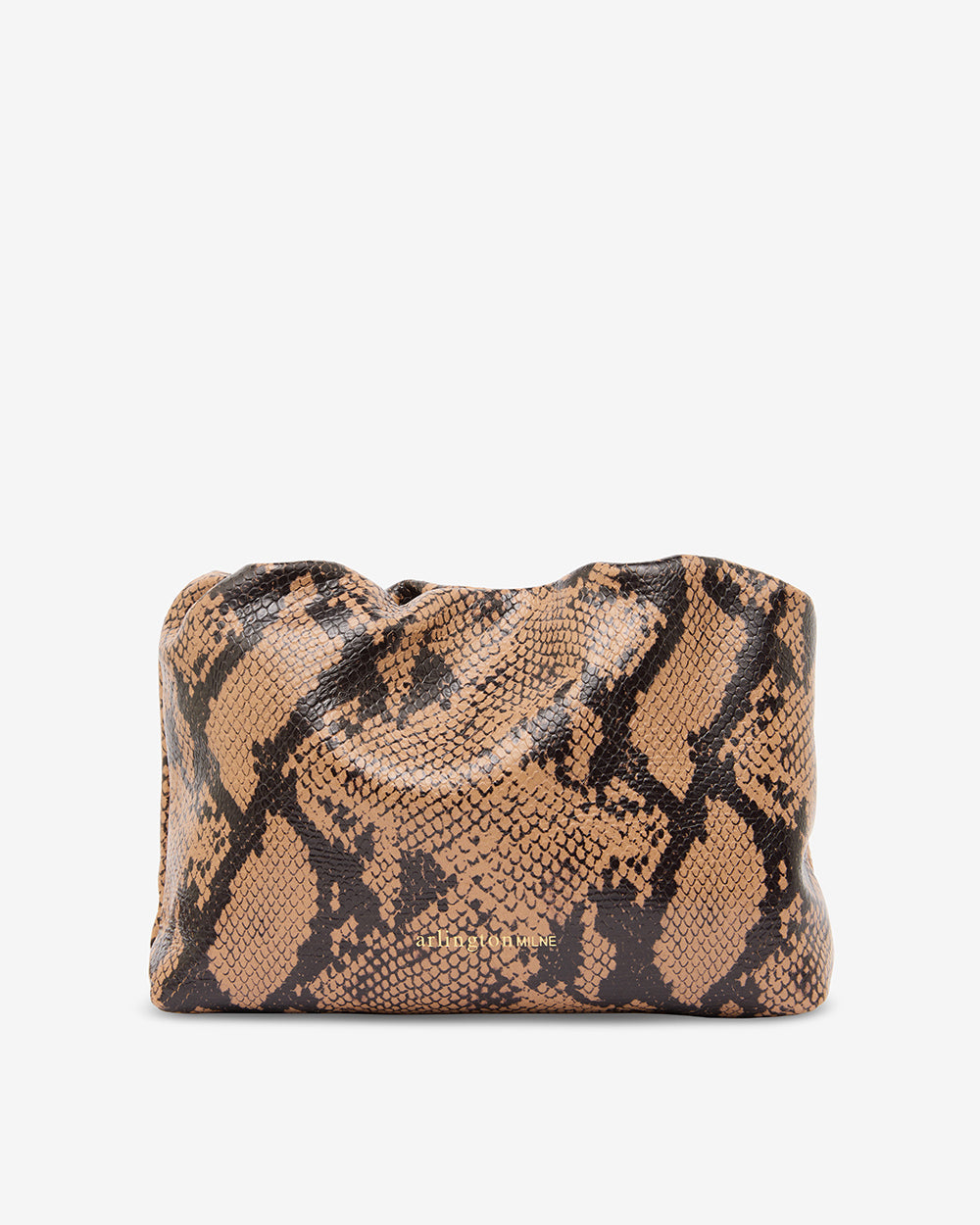 Martha Bag - Caramel Python - Arlington Milne