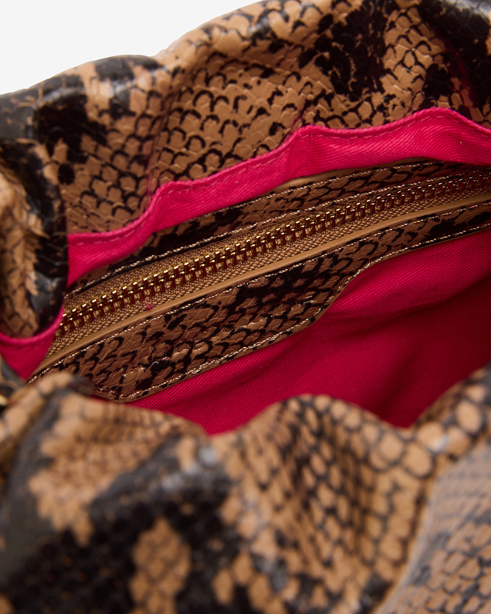 Martha Bag - Caramel Python - Arlington Milne