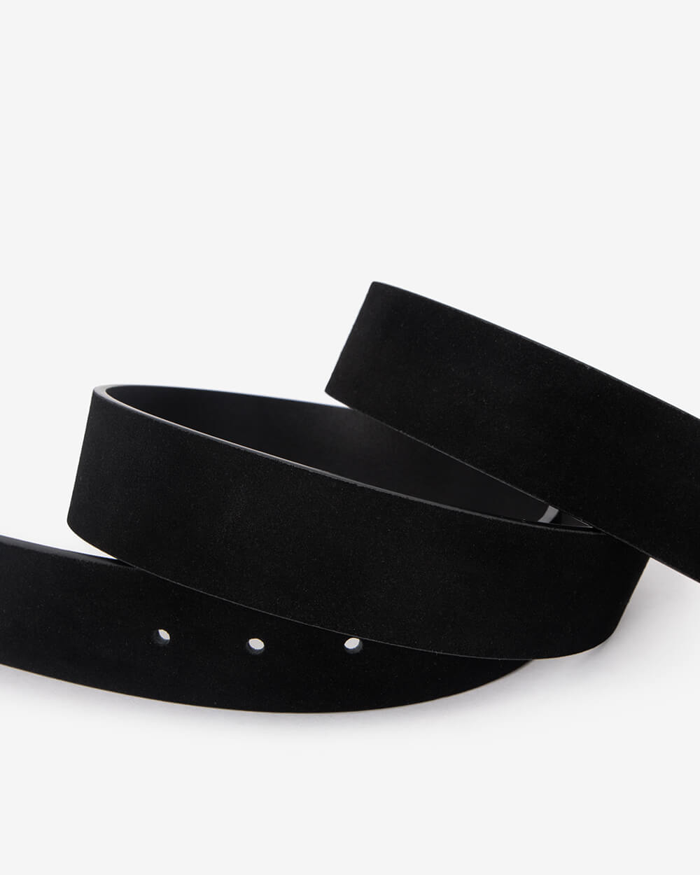 Maddie Belt - Black Suede