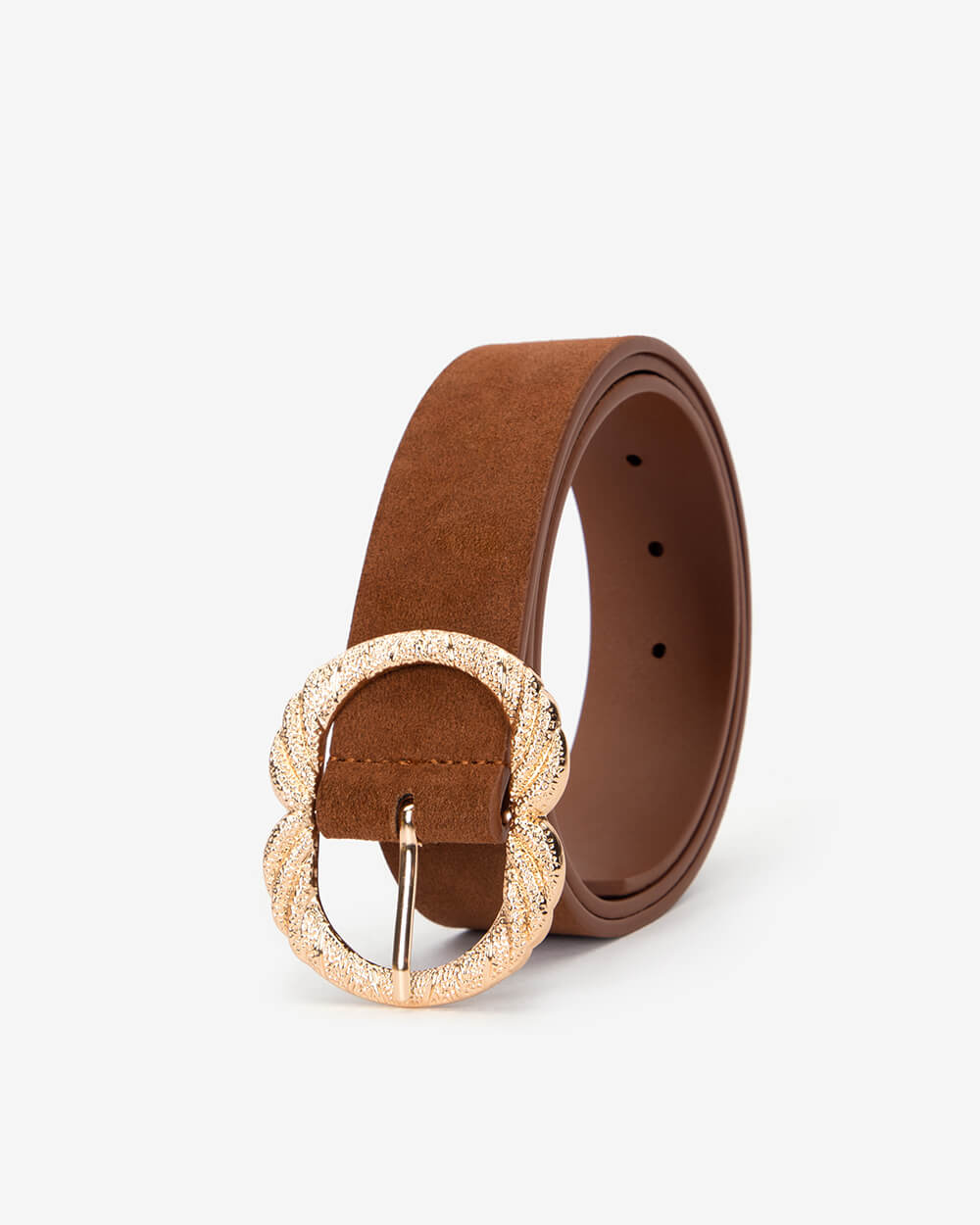 Maddie Belt - Tan Suede