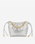Martha Petite - Silver Crinkle