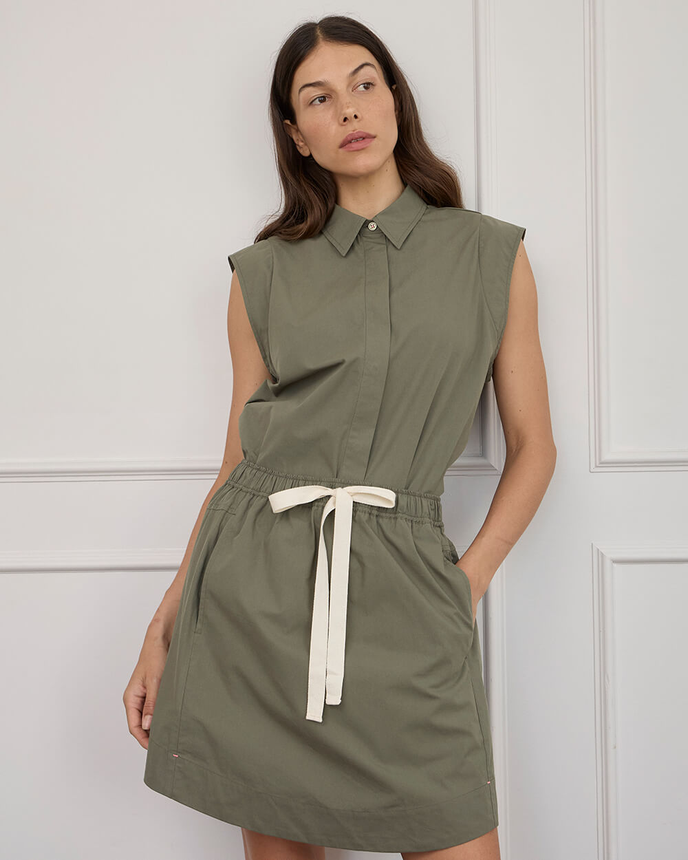 JL Mini Skirt - Moss