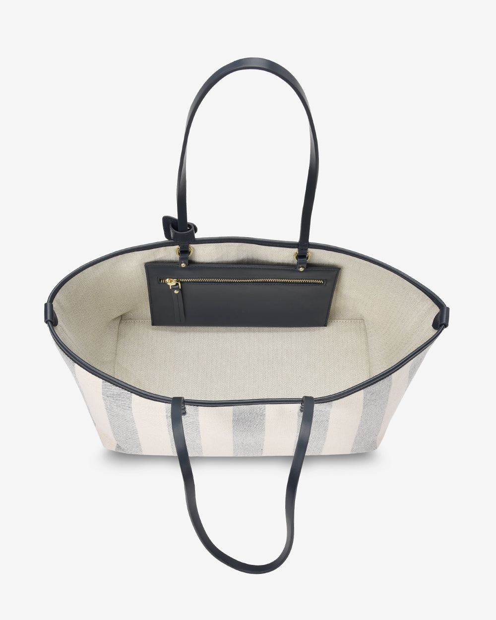 Mira Tote - Navy Canvas