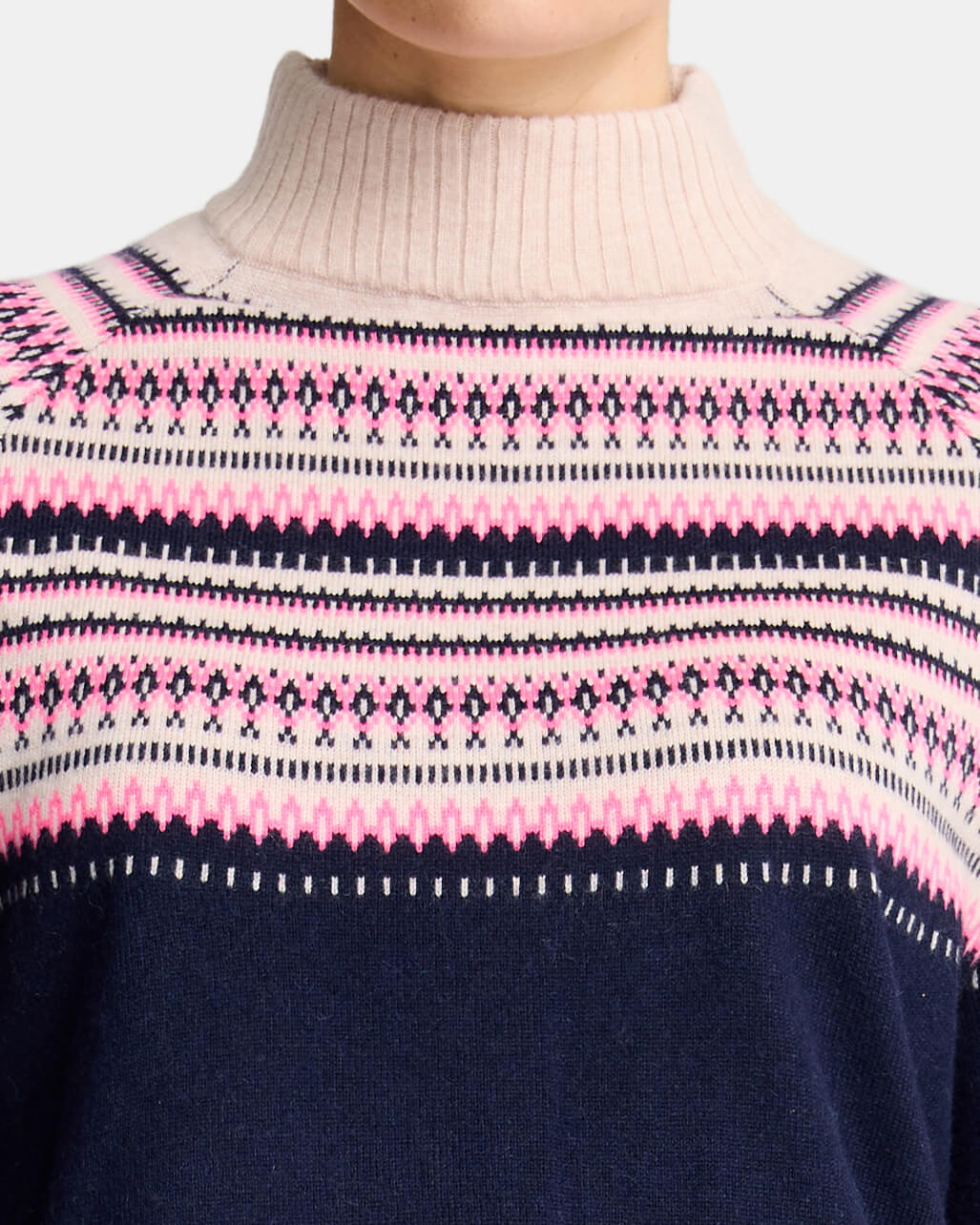 Miriam Knit - Navy Snowflake