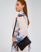 Molly Crossbody - Chocolate Weave - Arlington Milne