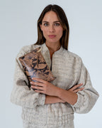 Molly Crossbody - Caramel Python